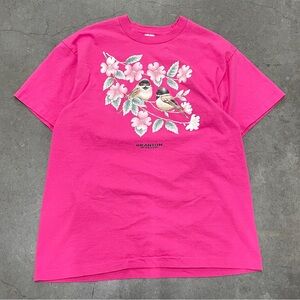 Vintage Hummingbird Branson Missouri Nature Cartoon T-Shirt Size X-Large Unisex